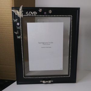 🦋One of a kind, hand designed picture frame